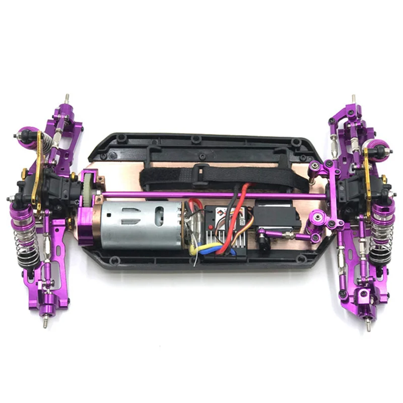 5X Metal Central Drive Shaft Upgrade Accessories For Wltoys 124019 124018 1/12 RC Car Spare Parts,Purple