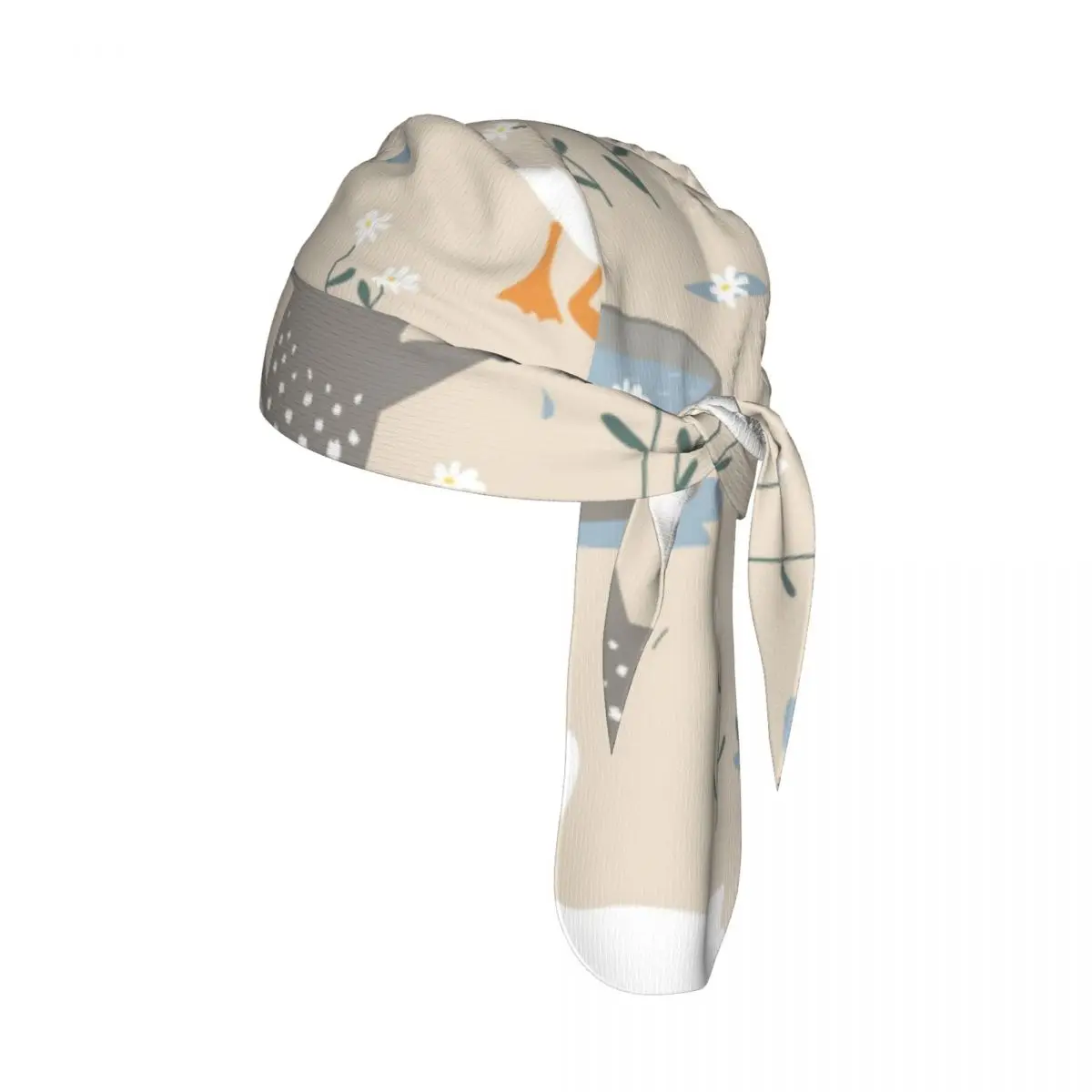 

Cute Goose And Flowers Sport Running Hiking Sunscreen Hood Headwear Cycling Cap Quick Dry Pirate Hat