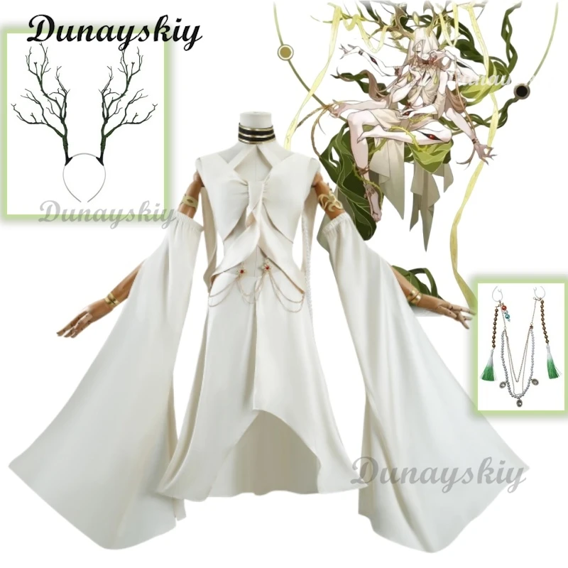 

Abundance Косплей Игра Honkai Star Rail Костюм Aeon Yaoshi Платье Униформа Парик Опора Хэллоуин Вечеринка Ролевая Игра Наряд для Женщин