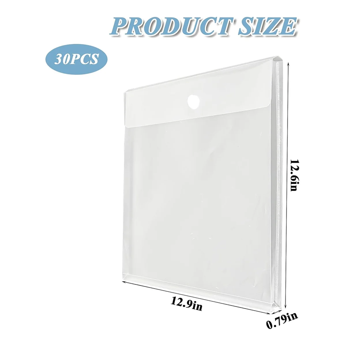 

ABME 30 шт. 12x12 дюймов органайзер для хранения бумаги для скрапбукинга держатель для хранения крафт-бумаги для хранения бумаги для скрапбукинга, винил