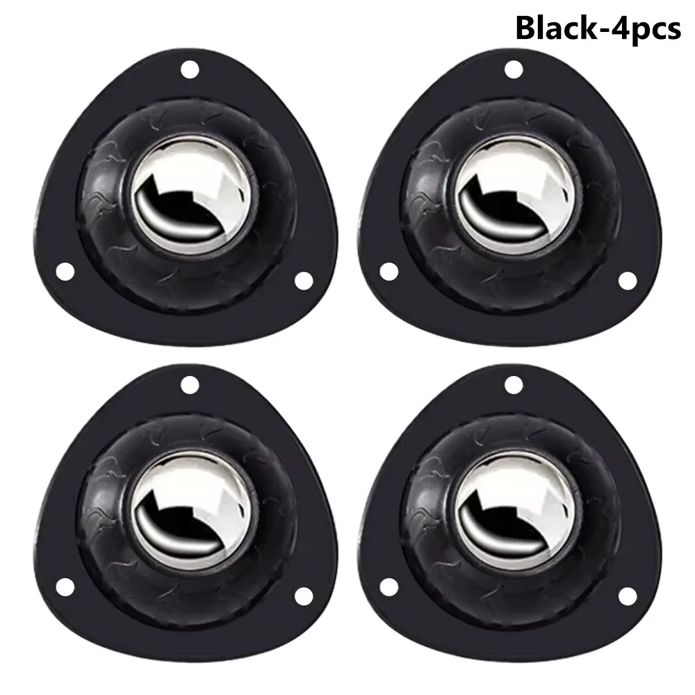 

4Pcs/set Self Adhesive Caster Wheel 360 Swivel Mini Mute Furniture Casters Heavy Duty Moving Plastic Rolling Pulley