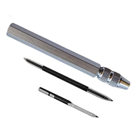 3PCS SC1300 Set Scraper Deburring Tool Adjustable Triangular Trimming Blade Pencil Steel Cutter Reamer Fabrication Reaming Remov