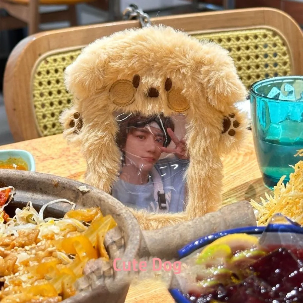 Animal Photocard Case Cartoon Bear Fox Photocard Case Idol Photo Display Multiple style Idol Photos Protective Cover