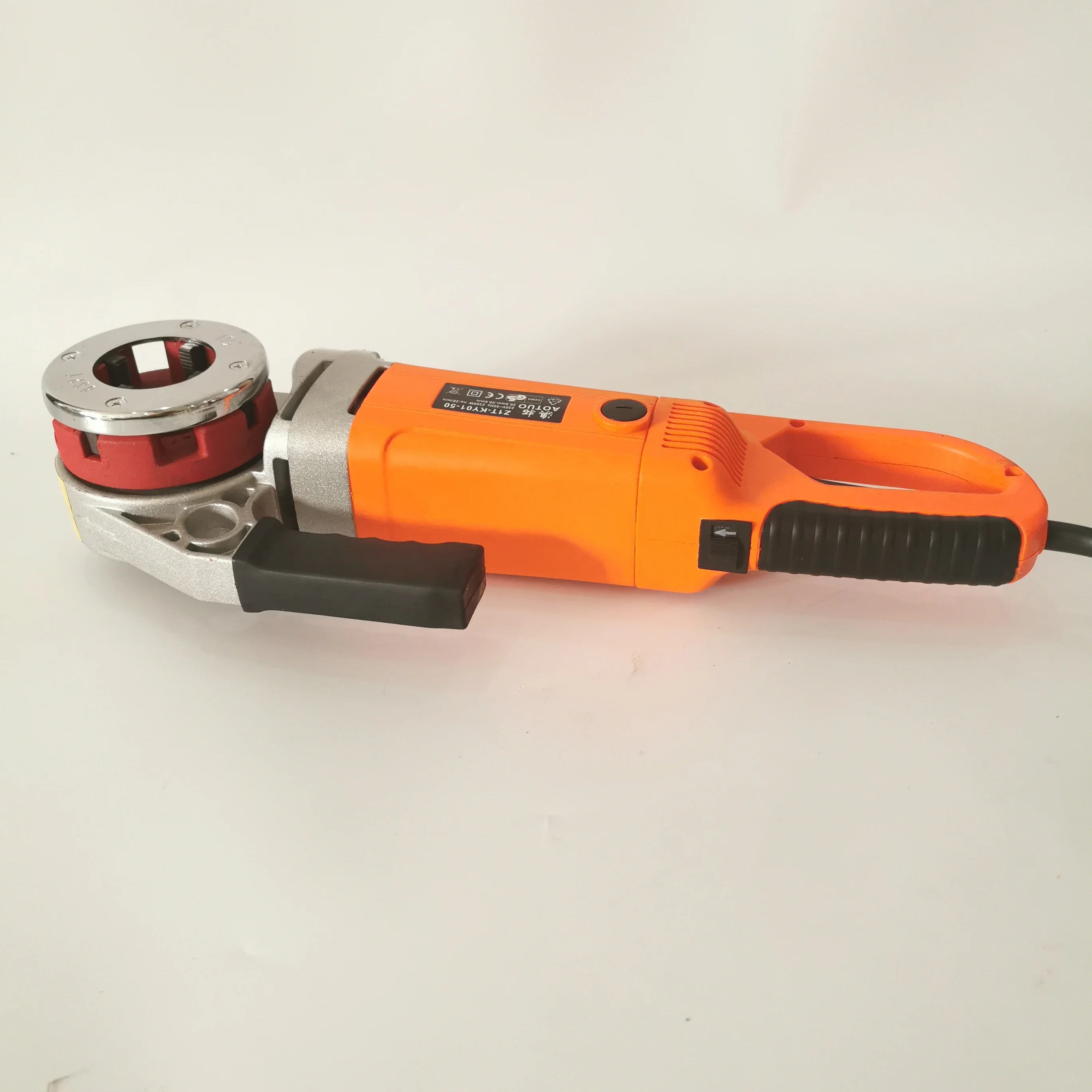 Portable hand held  Electric Pipe Threader With 6 Dies Threading Machine