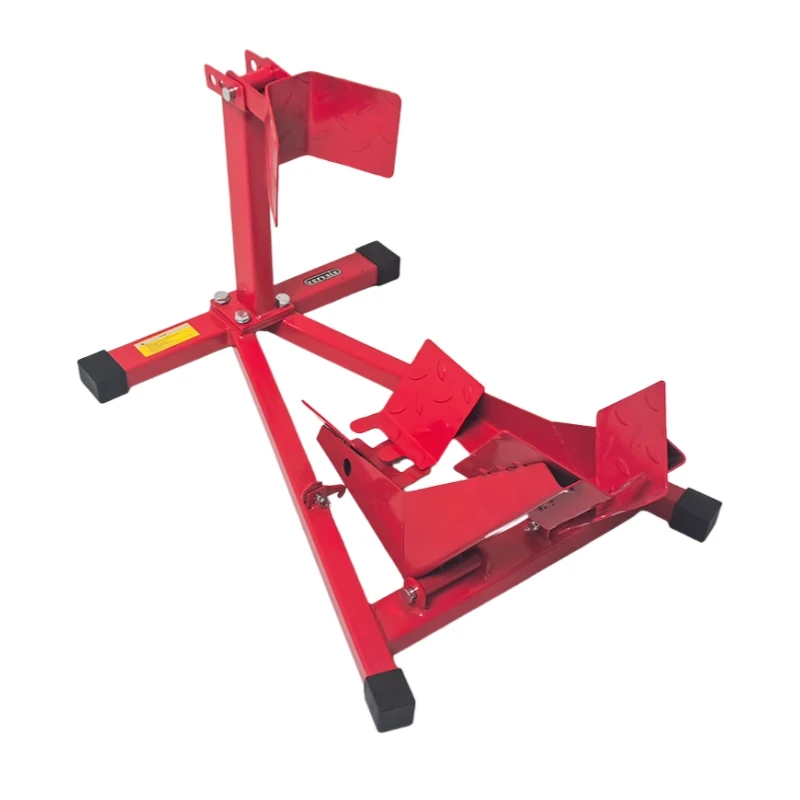 Cheap Price Adjustable Steel Non-Dismantable Repairing Frame Motorcycle Motorbike Central Paddock Stand for Repair and Stop Use