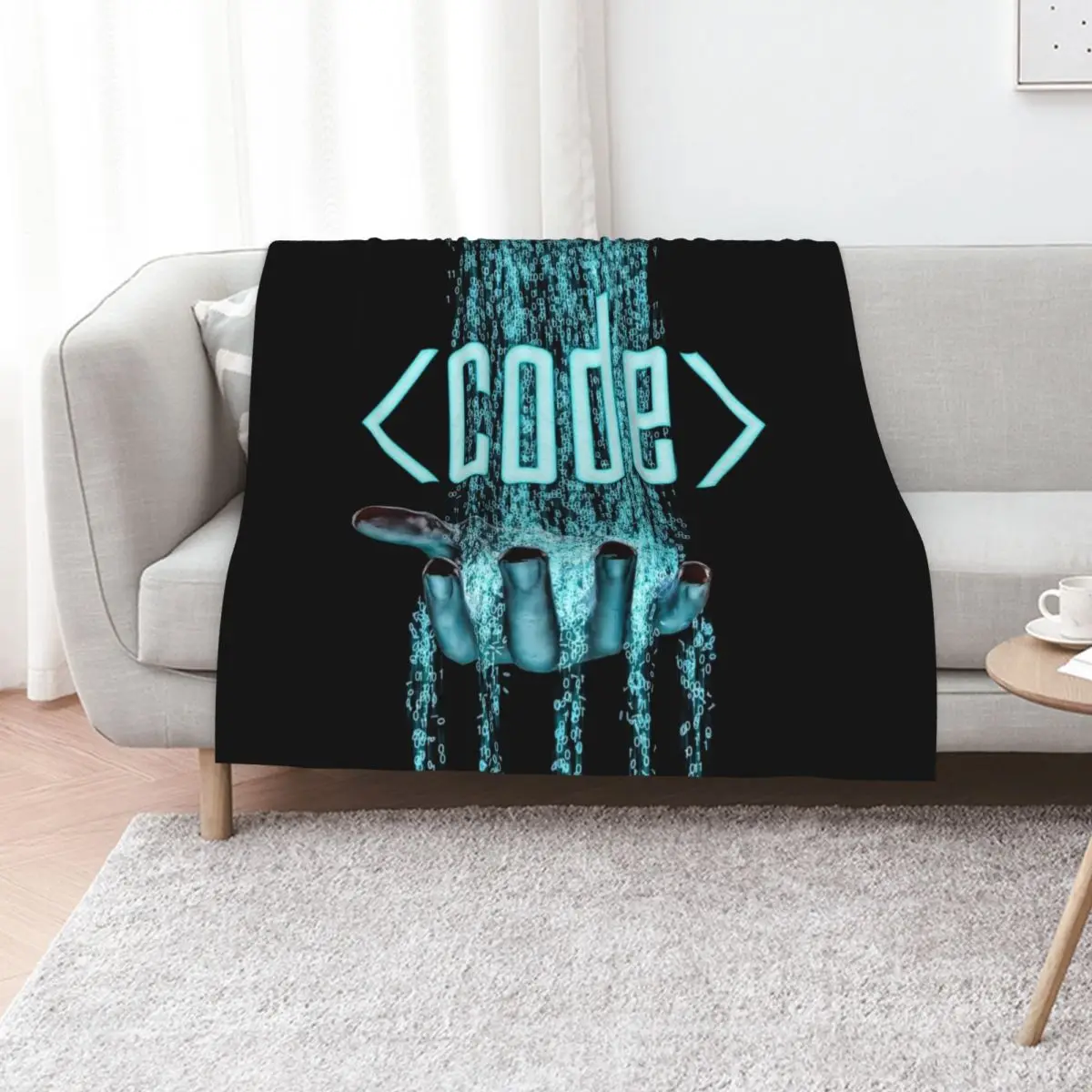 Code Throw Blanket Baby cosplay anime Bed covers Luxury Throw Flannels Thin Blankets