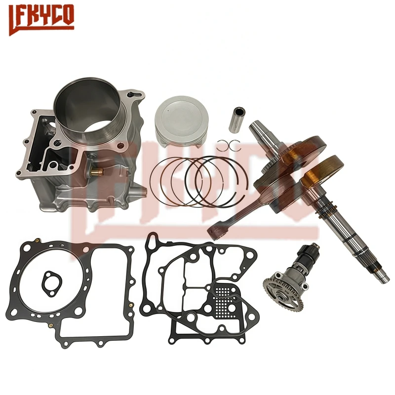 

Motorcycle 102mm Cylinder Camshaft Crankshaft Piston Gasket Rebuild Kit for Honda TRX680FA6 TRX680FA TRX680FGA GPScape 2006-2014