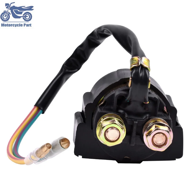 Motorcycle Electrical Starter Relay Solenoid Ignition Switch For Kawasaki KLT200 1998-1999 KZ200 1996-2000 KZ250 KZ 250 KLT250