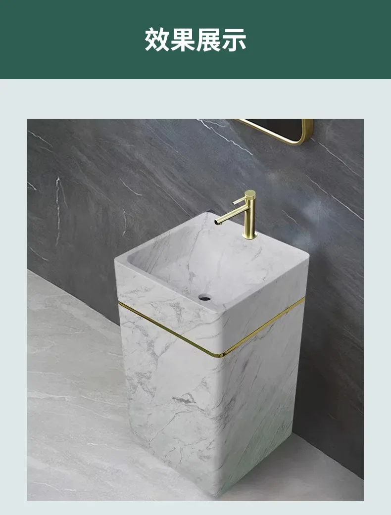 Natural stone wash basin, outdoor pool basin, courtyard stone pillar basin