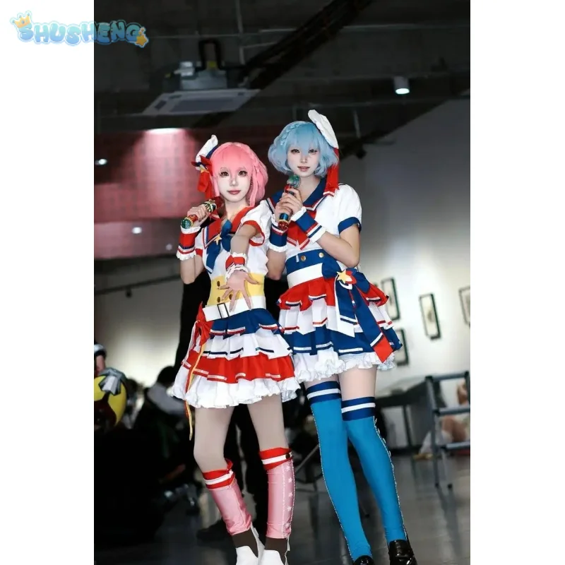 Аниме Pripara Dorothy West Leon West ‌   Косплей Костюм Женский Мужской Хэллоуин Милое Платье JK Униформа Реквизит Галстук Полный Комплект Униформы