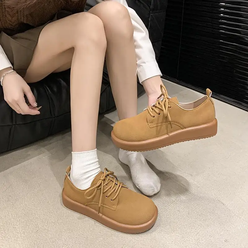 Mokasin Large Size Female Coated Mom Nurse Elastic Band Flat Bottom Casual Doudou Single Lazy Shoes