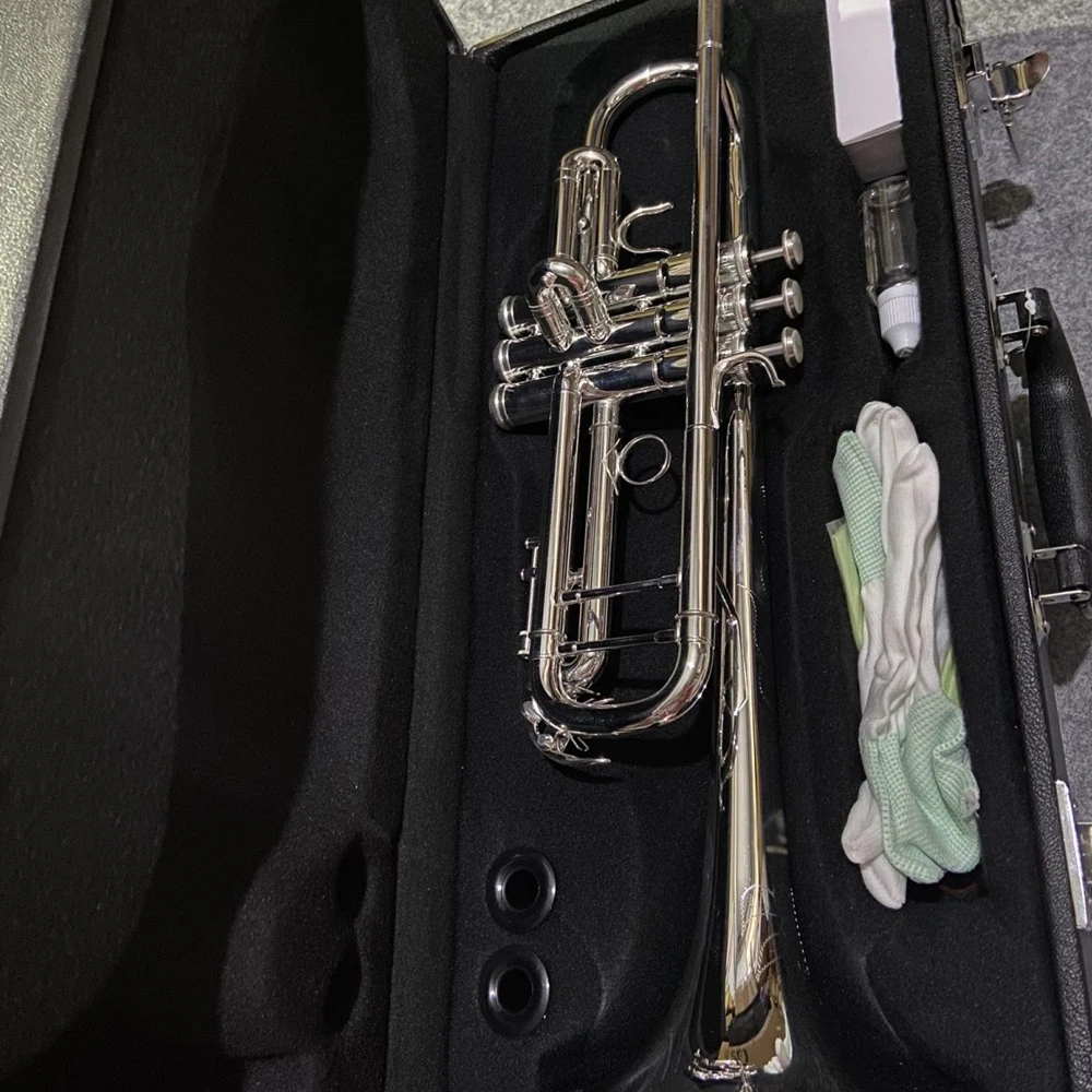 Classic United States craftsmanship made trumpet LT180gs-72 nickel-plated professional jazz musical instrument