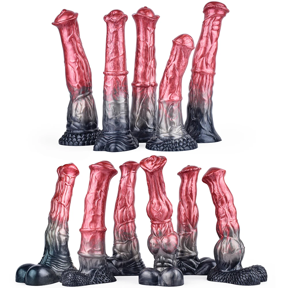 NNSX طويل شرجي التوصيل ضخم كبير الحصان الشرج دسار بعقب المكونات كبيرة الشرج موسع كوب شفط من السيليكون مثلي الجنس الجنس لعب للنساء الرجال XL #2