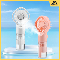 Handheld Mist Fan Four-Speed Wind Humidification Spray Hydration Summer Cooling Artifact Water Atomization Portable Mini Fan