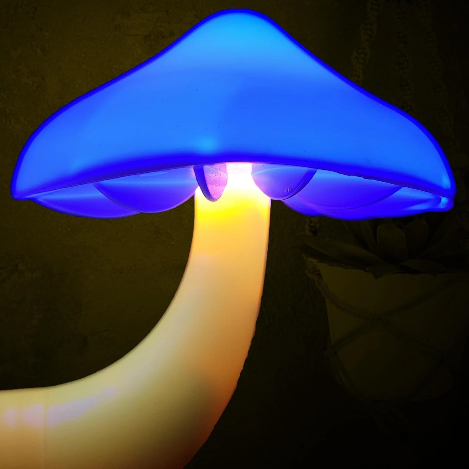 

Charming, Colorful and Unique Mushroom Night Light - Cute and Cool LED Night Lights with Forest Theme for Cozy Adults - Colorful