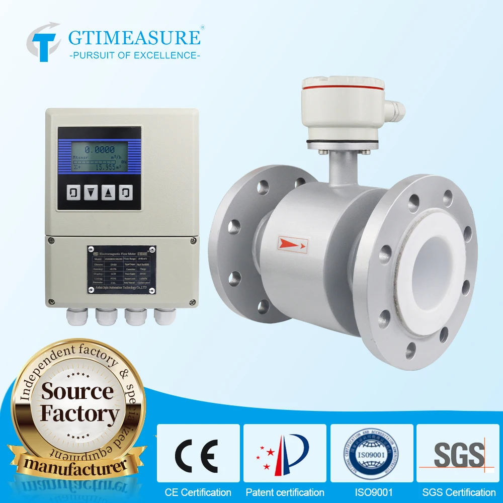 

Electromagnetic Flowmeter High-Speed Processing Stable Flange Connection Liquid Flowmeter Threaded Connection