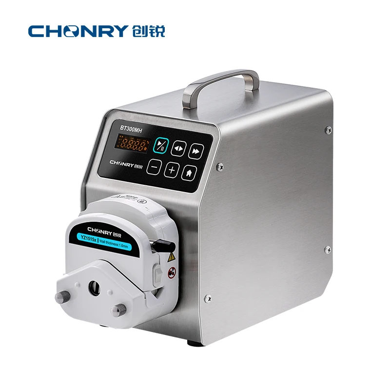 H Digital Display Liquid Transfer Peristaltic Pump For