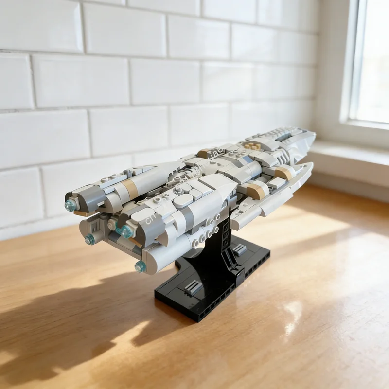 

474pcs MOC Battlestar Galactica Midi Scale Icons Model Building Blocks Architecture Christmas Gift Toy Creative Idea Education