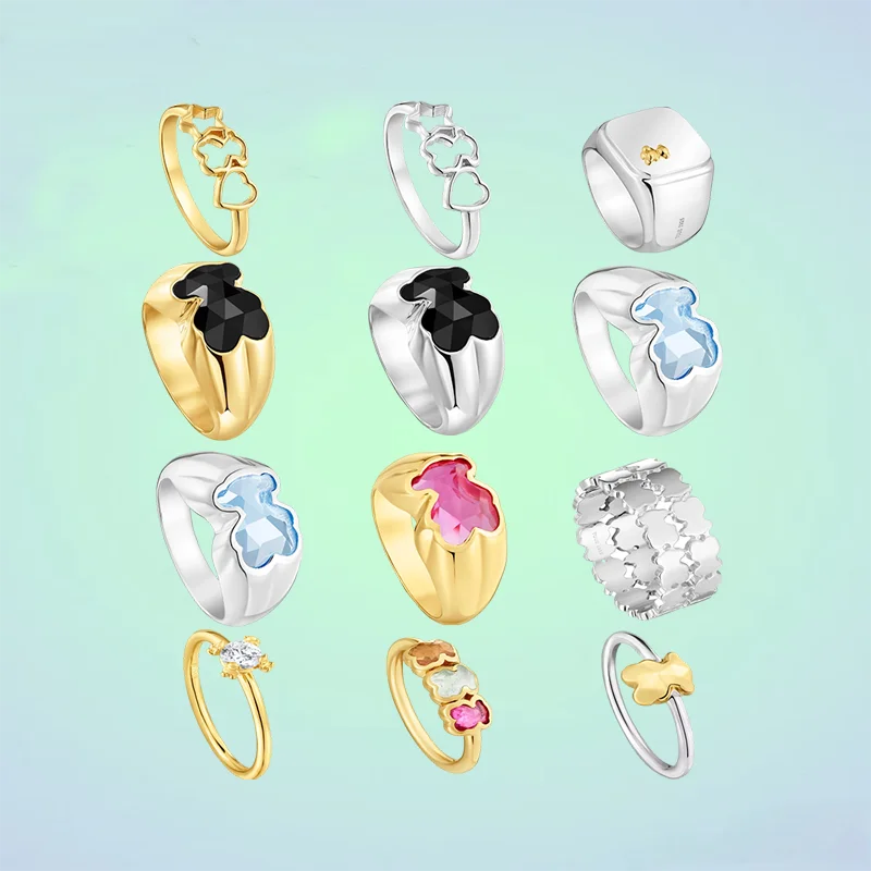 Nuevos anillos de moda más vendidos: banda dorada minimalista con circonita pequeña, cómodos para uso diario, brillantes para fiesta