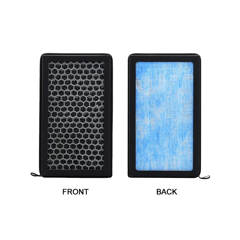 1107681-00-A 2pcs For Tesla Model 3 Model Y HEPA N952017-2026 Carbon Activated Cleaner Air Filter