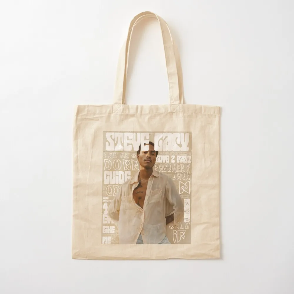 

Steve Lacy Tracklist Poster Apollo XXI Tote Bag Lady bag Women's bag hand ladies Shopper handbag