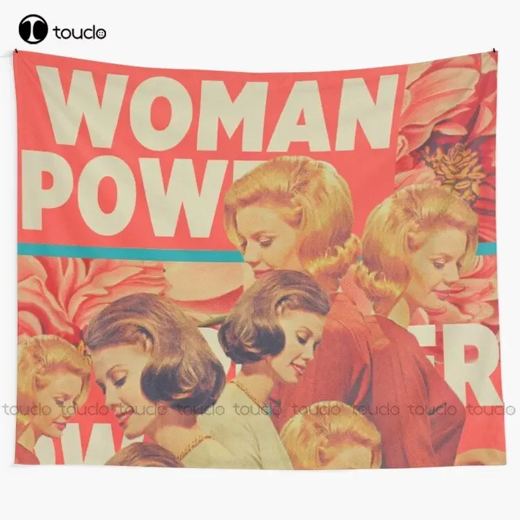 Woman Power Tapestry Trendy Tapestry Tapestry Wall Hanging For Living Room Bedroom Dorm Room Home Decor Art Home Decoration