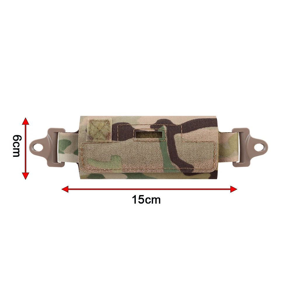 Tactical Airsoft Helmet Balance Counterweight Bag Helmet Counterweight NVG Pouch Battery Pouch For FAST Helmet Accessories