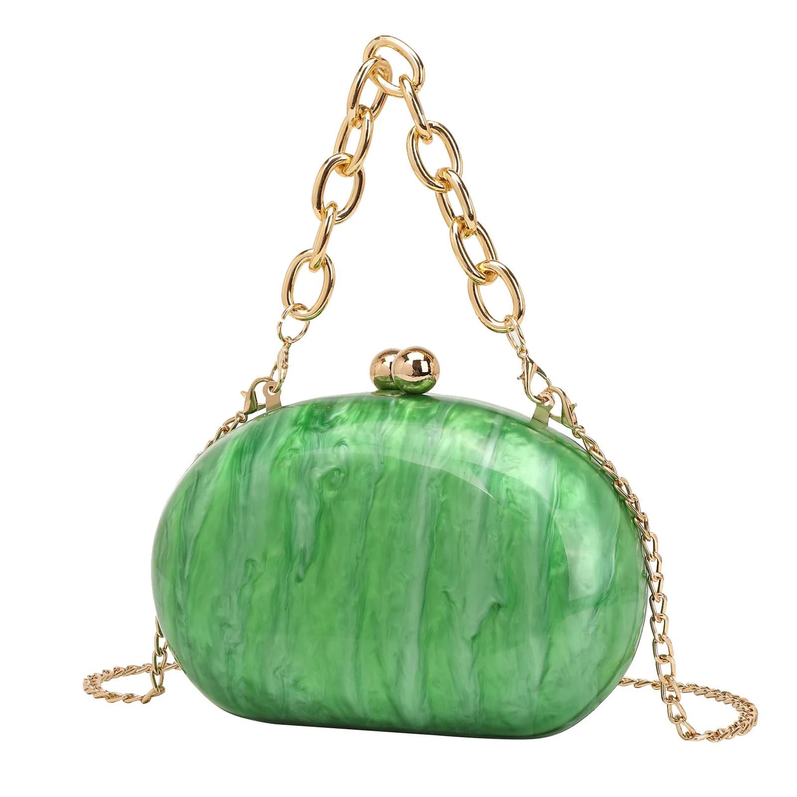 

LuxuryGalaxy Purple Glittery Acrylic Clutch Bag Party Evening Bag Women Shimmer Square Lady Clutch Bridesmaid Purse Handbag