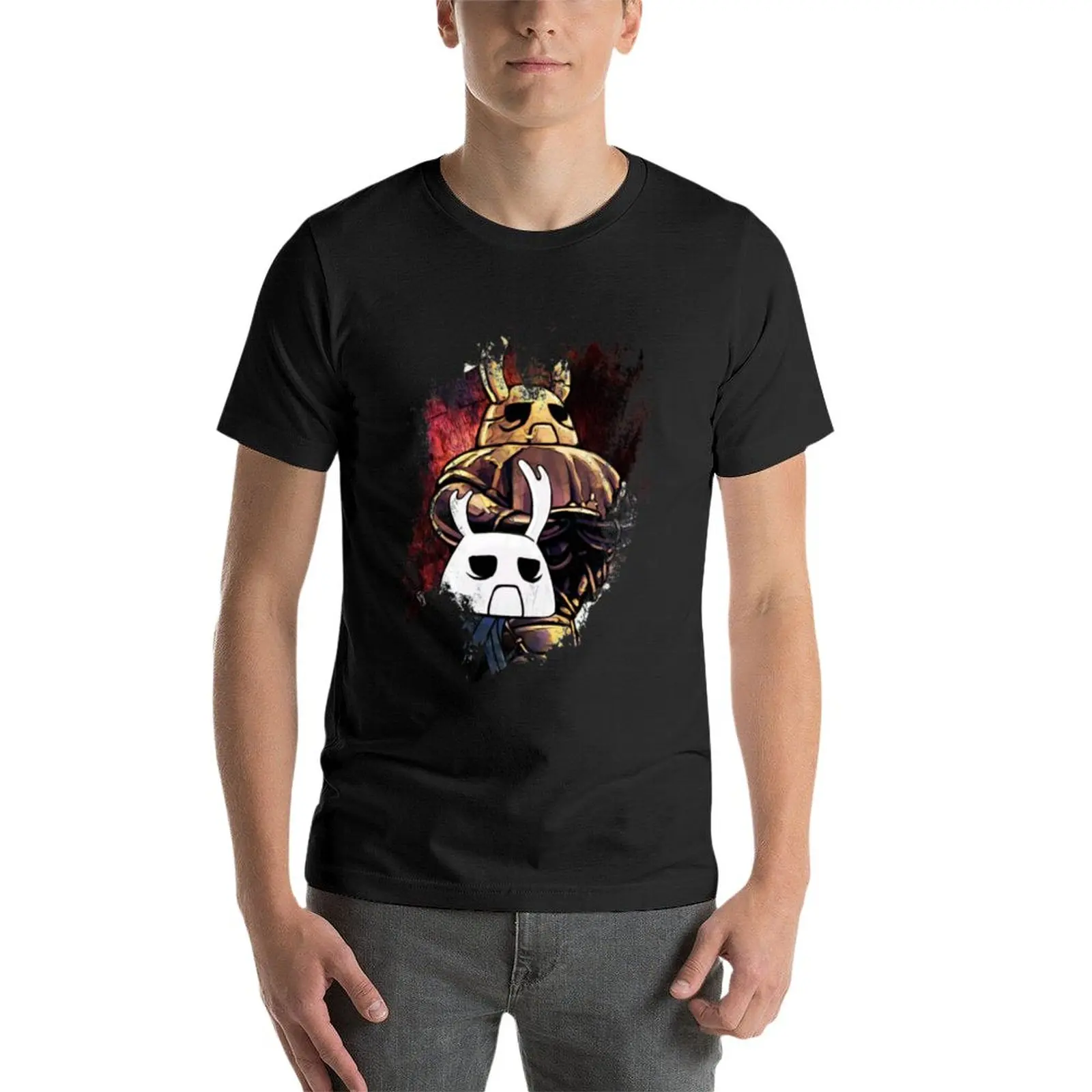 Hollow Knight Zote T-Shirt korean fashion summer clothes T-shirt short T-shirt men image 3