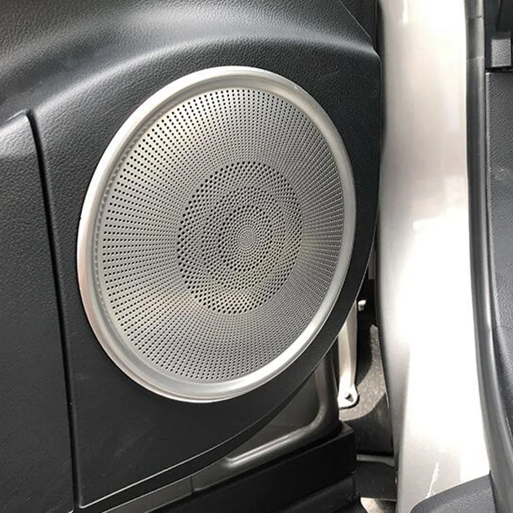 ABS/Steel Car Inner Door Audio Speaker Cover For Lexus RX 200t 300 450h 2016 2017 2018 2019 2020 2021 Stereo Trim Accessories