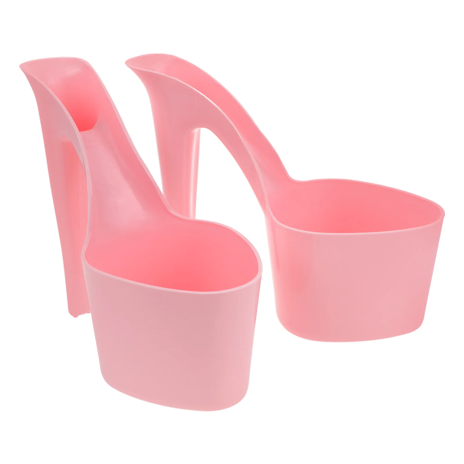 

2pcs Plastic Flower Pots High Heel Design Decorative Planters For Indoor Outdoor Garden Bonsai Succulent Nursery Planter Durable