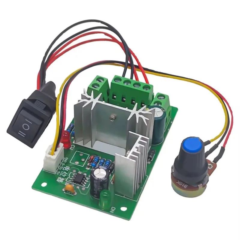 CCM6N 6V-30V DC Motor Speed Controller Forward Reverse Switch 6A PWM Adjustable with 5V Output