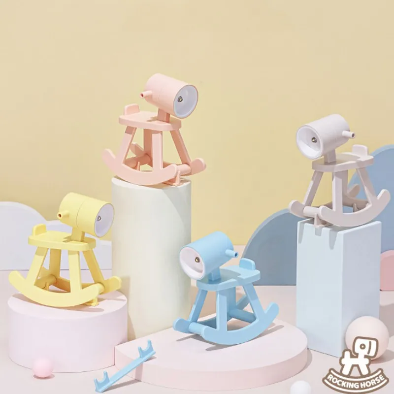 Desk Book Reading Light Mini LED Lamp For Children's Room Decoration Bedroom Bookmarker Night Table Houses Decoration Night