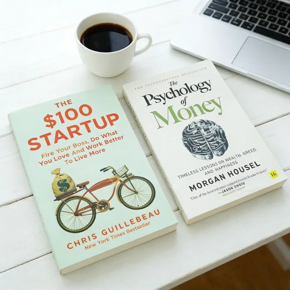 

Запуск на 100 долларов США Chris G (Quit Boss, Love Work) + Психология Money Morgan H (Уроки богатства) — руководство по Dev & Finance