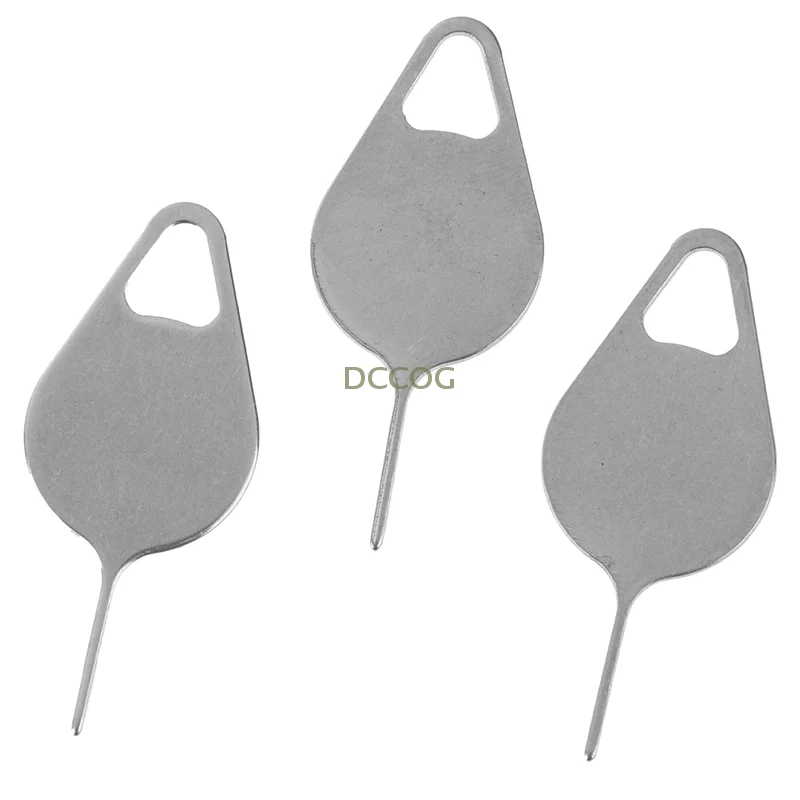 3pcs/set Sim Card Tray Removal Eject Pin Key Tool Stainless Needle for Phone