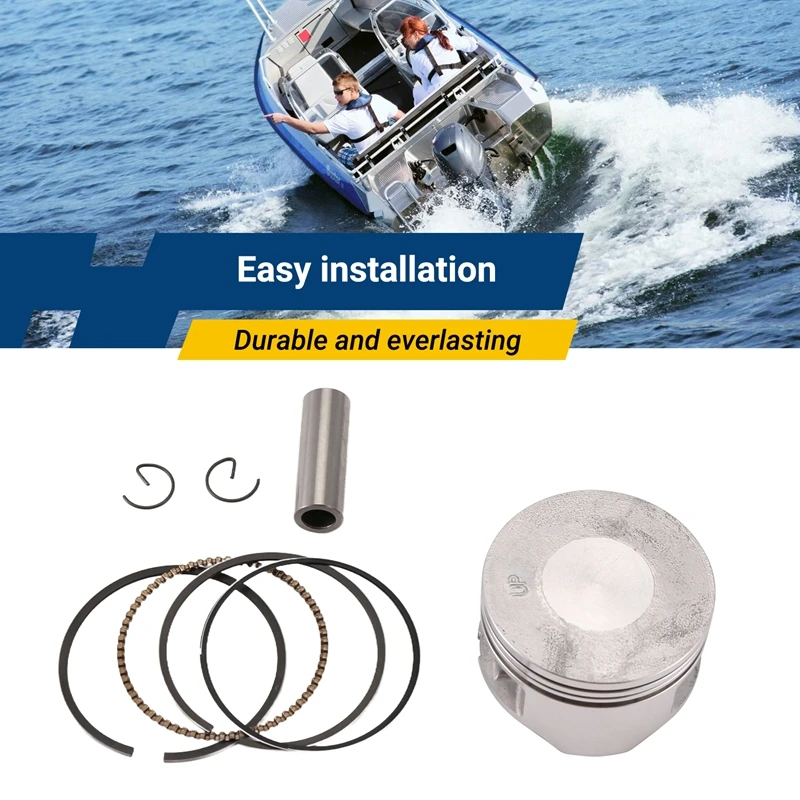 

B0a-t6BX-E1631 STD Piston Kit with Rings for Yamaha 4 Stroke 4HP 6HP Outboard Motor 6BX-E1631-00-96