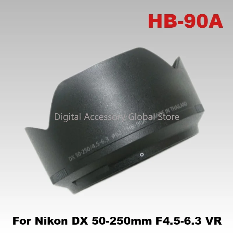 New Original Front Hood HB-90A Parts For Nikon NIKKORZ DX 50-250mm F4.5-6.3 VR Camera Lens (62mm)