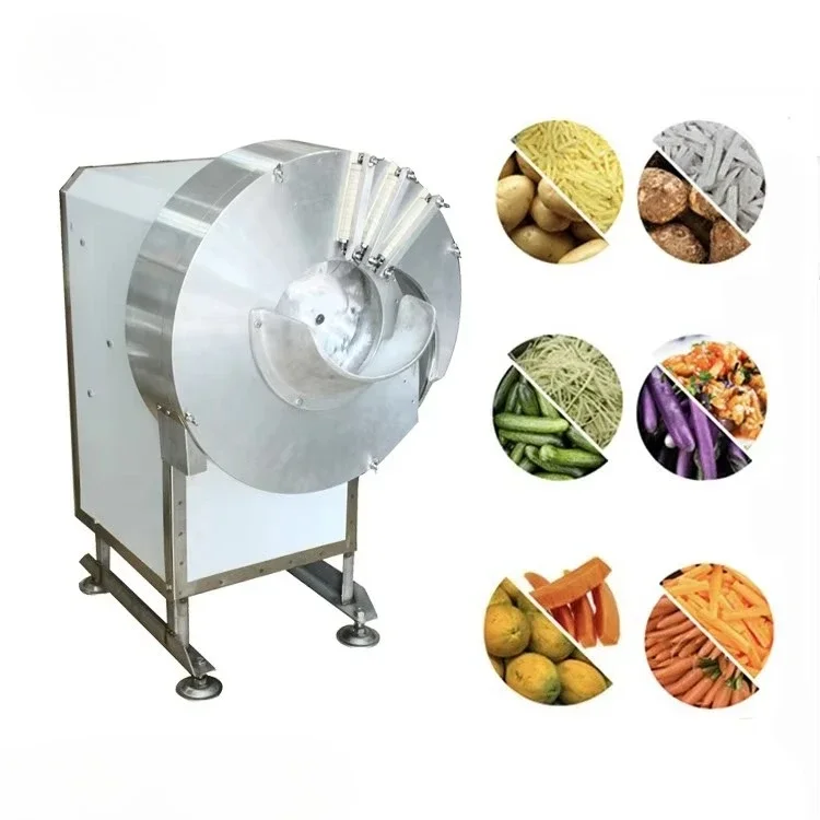 XS1FC-501 Automatic Carrot Papaya Banana Taro Melon Slicing Cutting Shredder Machine