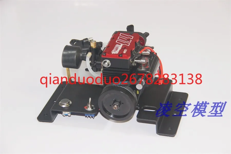 

L200 double cylinder air-cooled methanol engine assembled metal toy