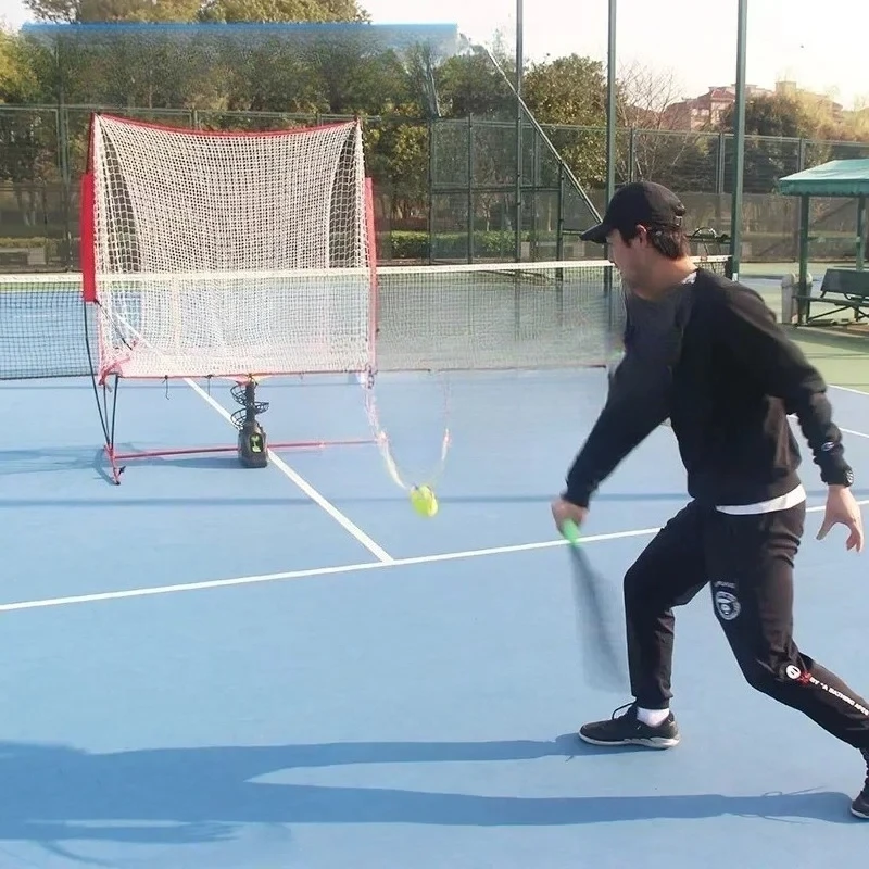 Portable Tennis Tossing Machine Small  Automatic Throwing Ball Sparring Training  Single Teaching Exercise