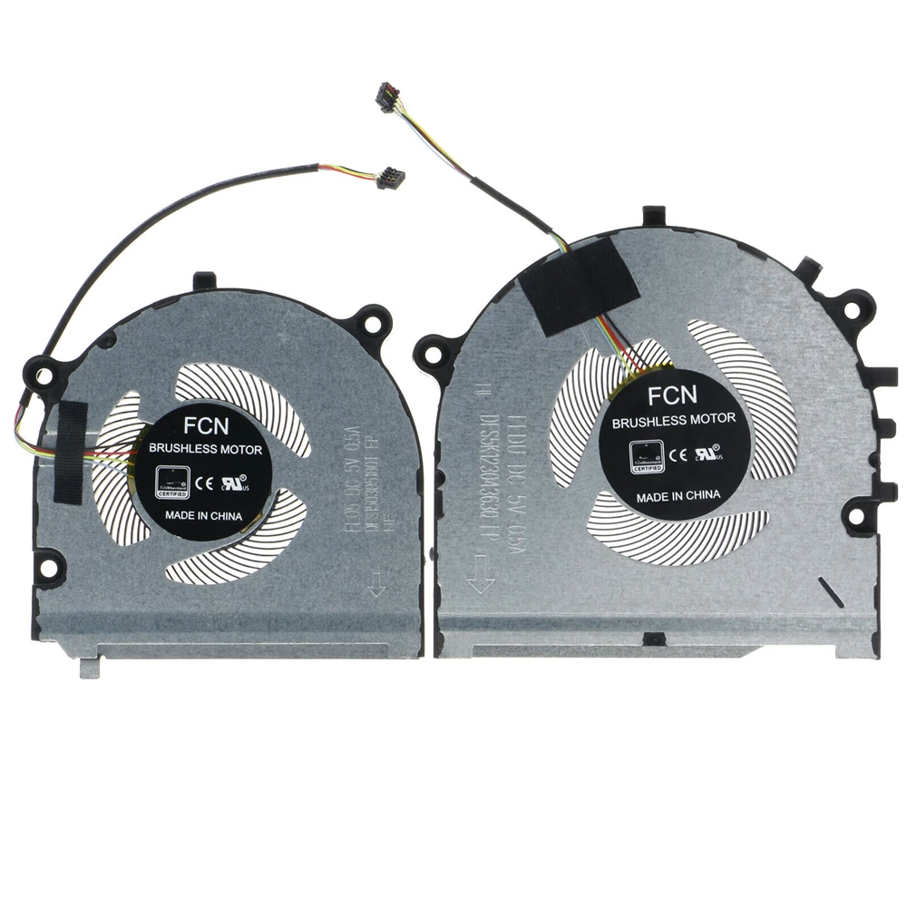 

4-Pin CPU+GPU Cooling Fan For ThinkBook 14s-IML 14s-IWL DFS5K123043630