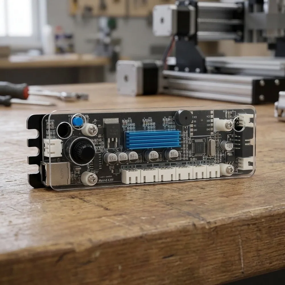 32-bit For GRBL Dual-Axis Controller Board for CNC Engravers Featuring USB Real-Time Control and Standalone Card Operation