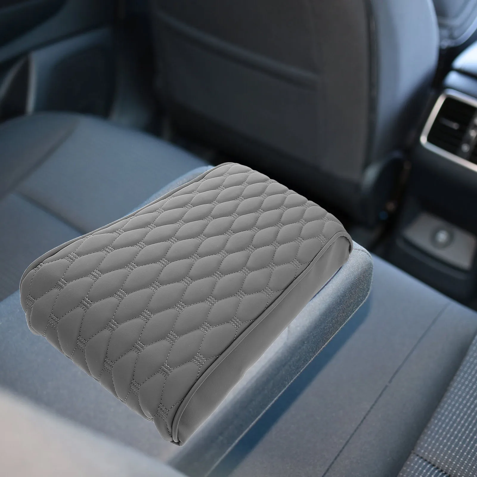 

Car Armrest Heightening Pad Memory Foam Support Elevated Car Center Console Armrest Storage Organizer Booster Cushion