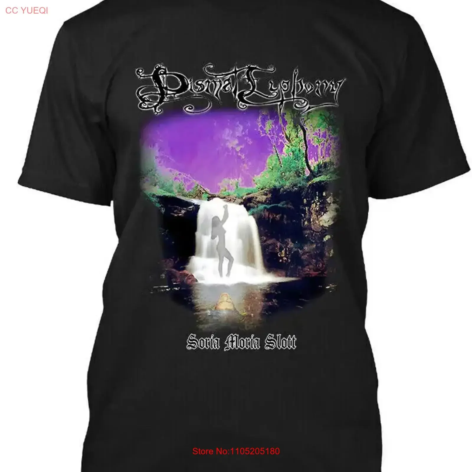 

Limited NWT Dismal Euphony Soria Moria Slott Norway Gothic Music T Shirt S 4XL vintage Washed Top For Everyday Wear Stylish