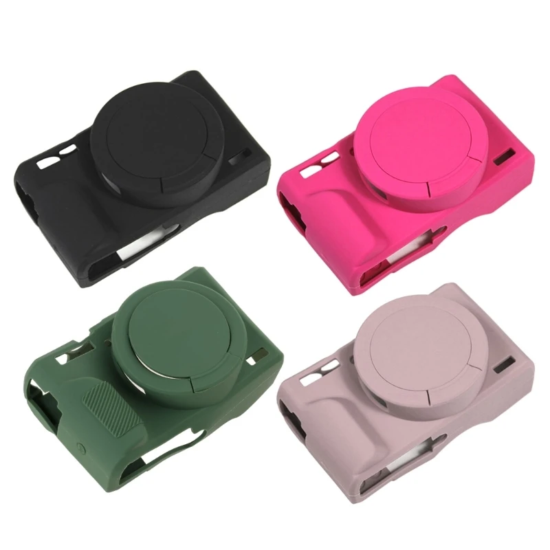 Fundas protectoras silicona cubierta del cuerpo bolsa para cámara G7X Mark 3 G7X III G7X3