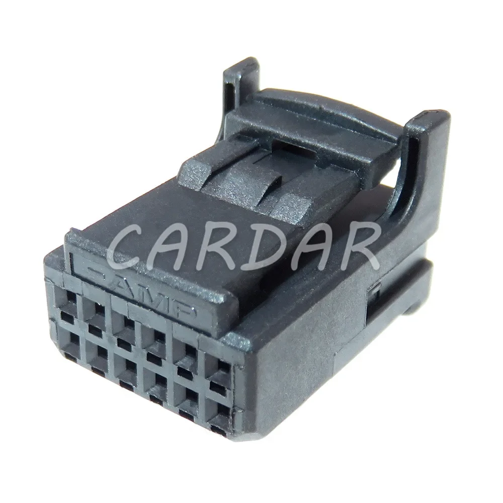 1 Set 12 Pin 1318774-2 1473407-1 Auto Wire Electric Connector 90980-12222 Black Automotive Cable Socket AC Assembly 12222