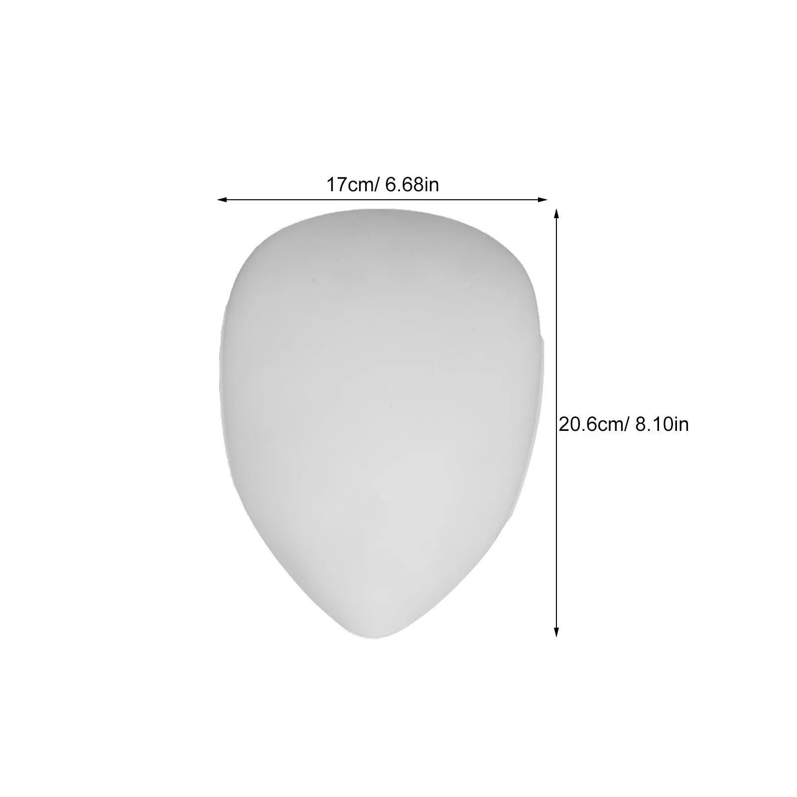 5pcs White Full Face Masks Plastic Blank Mask DIY Paintable Cosplay Full Face Mask Crafts Halloween Costume For Masquerade Party