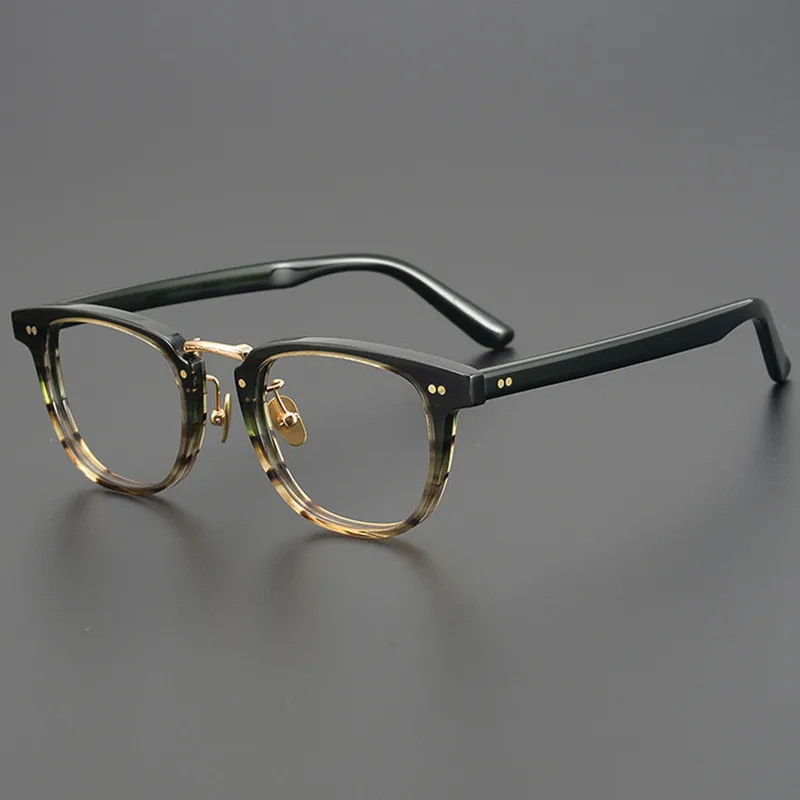 

High-Quality Japan Unisex Lightweight Glasses Frame Acetates Titanium Judy Plus Retro-Vintage Small 48-20-150 for Prescripiton