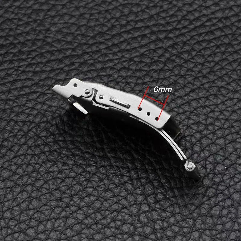 304 Stainless Steel Clasp for Seiko Diving Style Folding Buckle 18mm 20mm 22mm 24mm 12/14/16/26mm Metal Watch Band Accessories