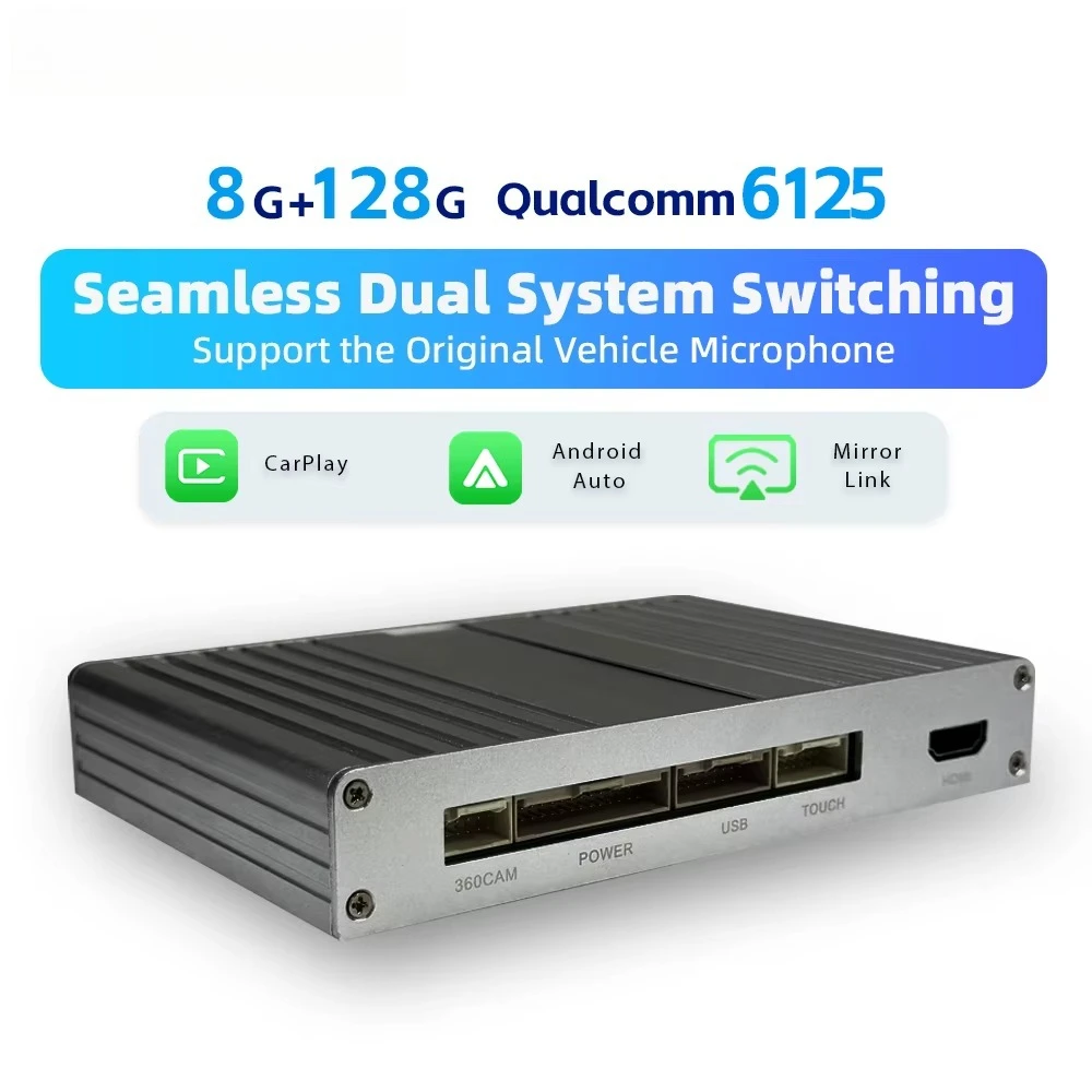 Binarytek Wireless Android Interface Box with CarPlay Android Auto for  LX570 2016-2021 Android Carplay Module